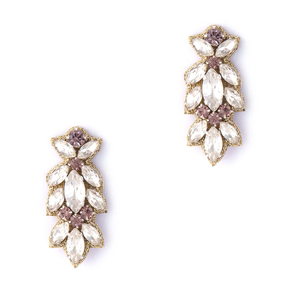 Deepa By Deepa Gurnani Araceli Earrings in Coral