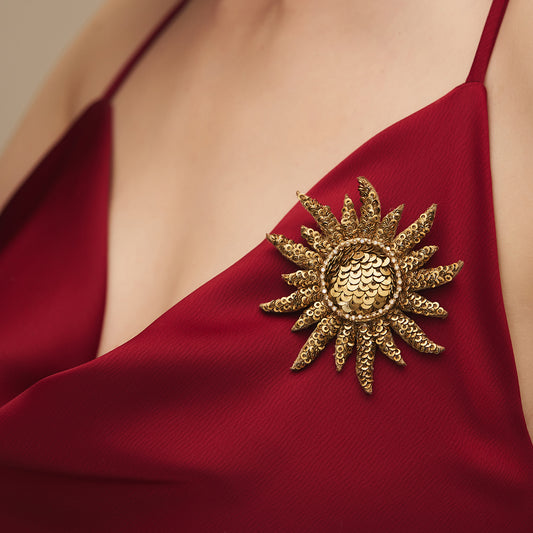 Sooraj Brooch