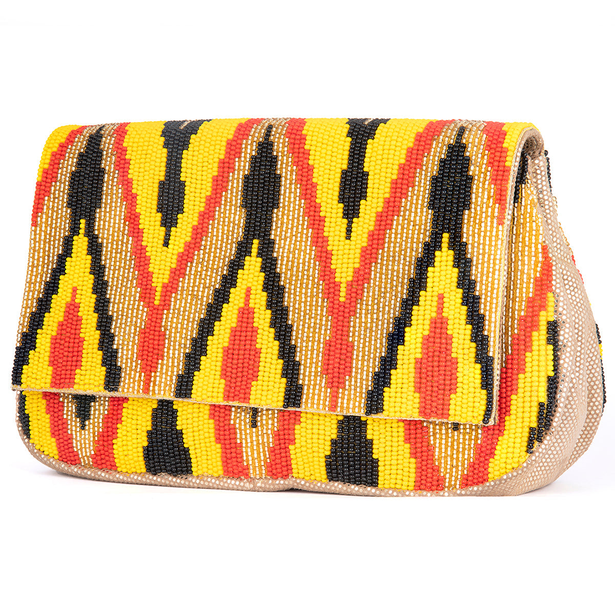 Deepa Gurnani Red Summer Clutch