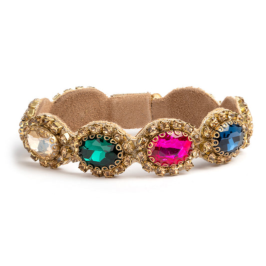 Deepa by Deepa Gurnani Handmade Celine Bracelet in Multi color