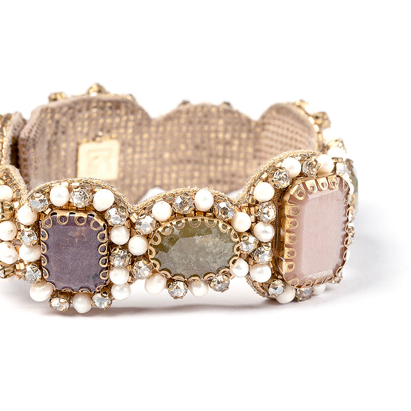 Detail Of Deepa Gurnani Charlene Cuff in Multi color