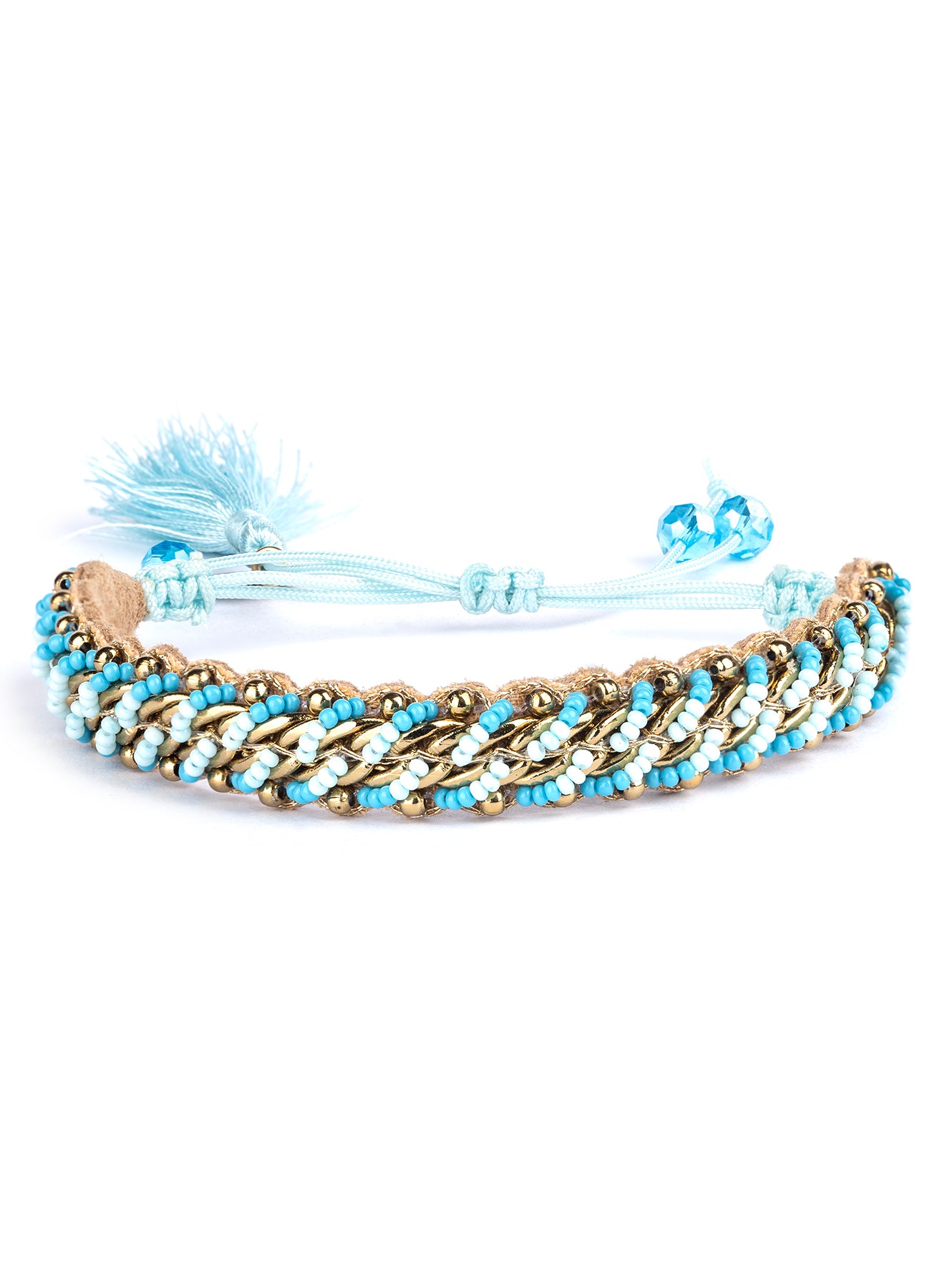 Deepa By Deepa Gurnani Minette Bracelet in Turquoise
