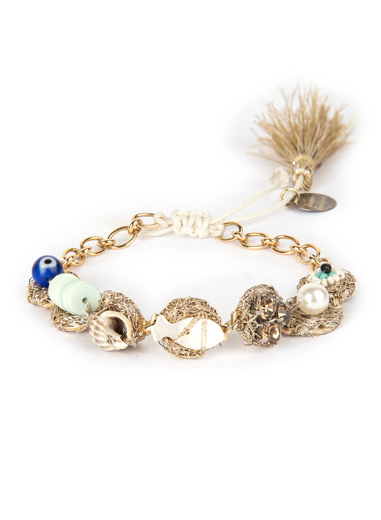 Deepa By Deepa Gurnani Kawai Bracelet in Gold 