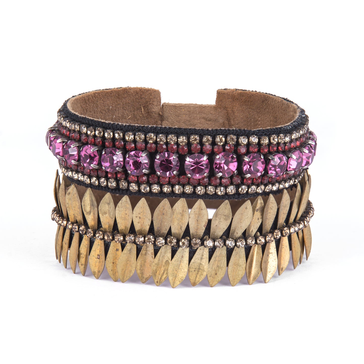 Deepa By Deepa Gurnani Rea Bracelet in Gold color
