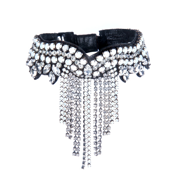 Deepa By Deepa Gurnani Aspen Bracelet in Silver Color