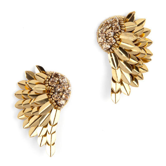 Deepa By Deepa Gurnani Perry Earrings gold Color