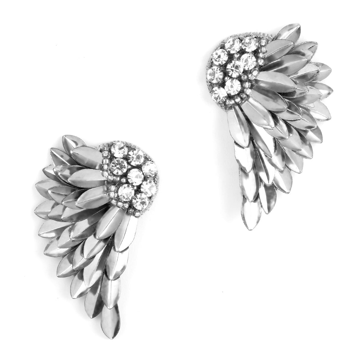 Deepa By Deepa Gurnani Perry Earrings Silver Color