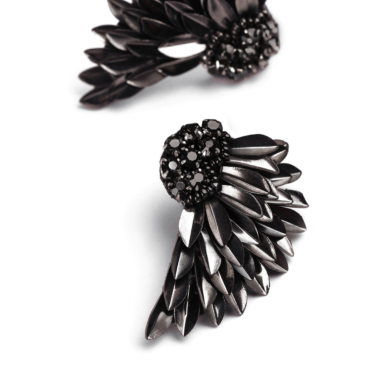 Detail of Deepa By Deepa Gurnani Perry Earrings black Color