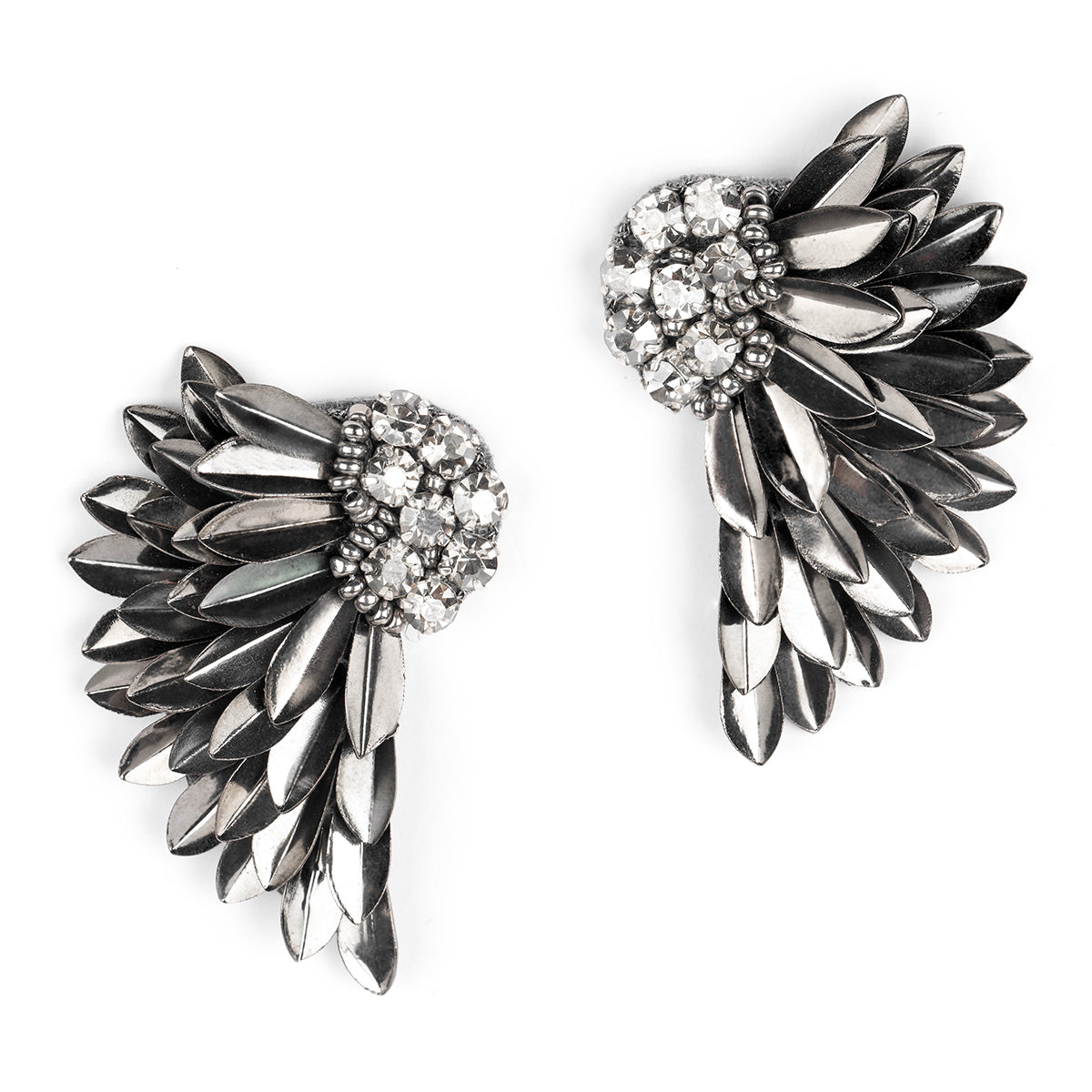 Deepa By Deepa Gurnani Perry Earrings gunmetal Color