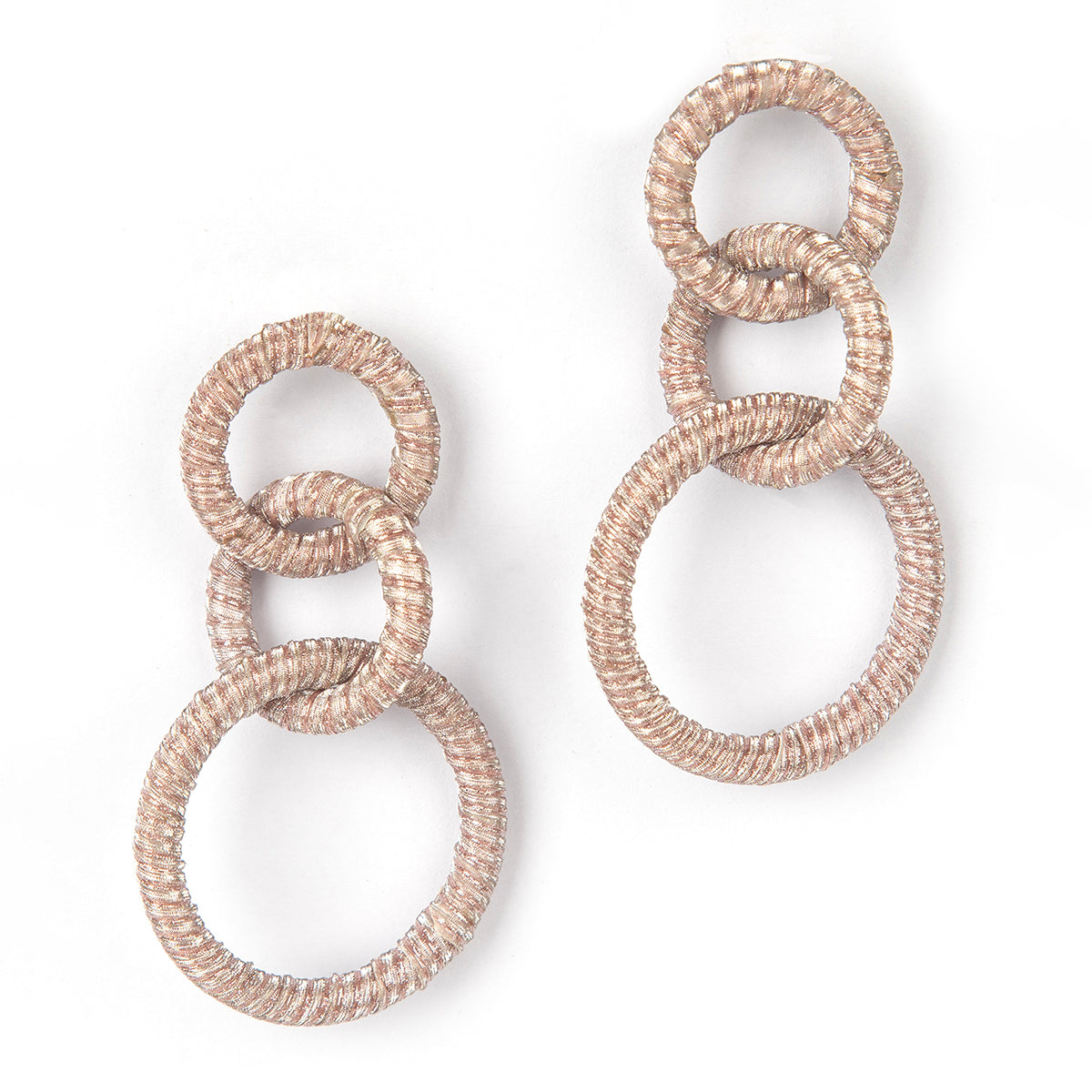 Deepa By Deepa Gurnani handmade Akari Earrings in pink color