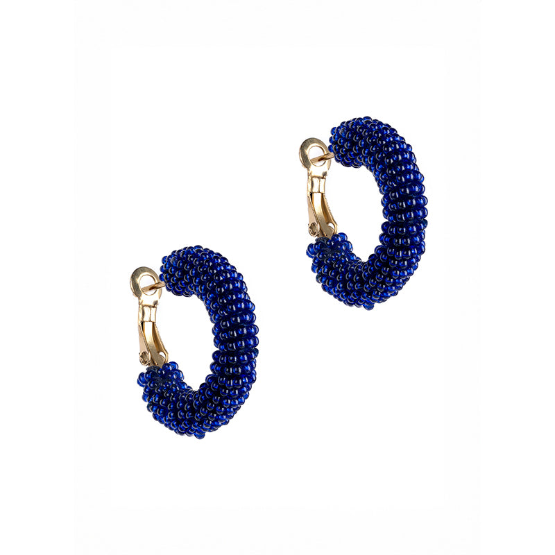 Deepa By Deepa Gurnani Archie Earrings Cobalt Color