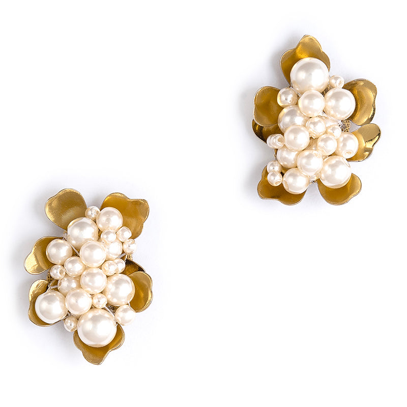 Deepa By Deepa Gurnani Nea Earrings Gold Color