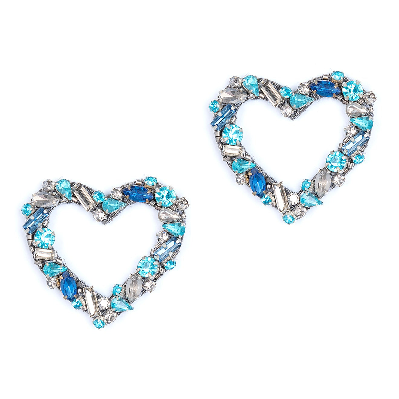 Deepa By Deepa Gurnani Missy Earrings in Blue color 