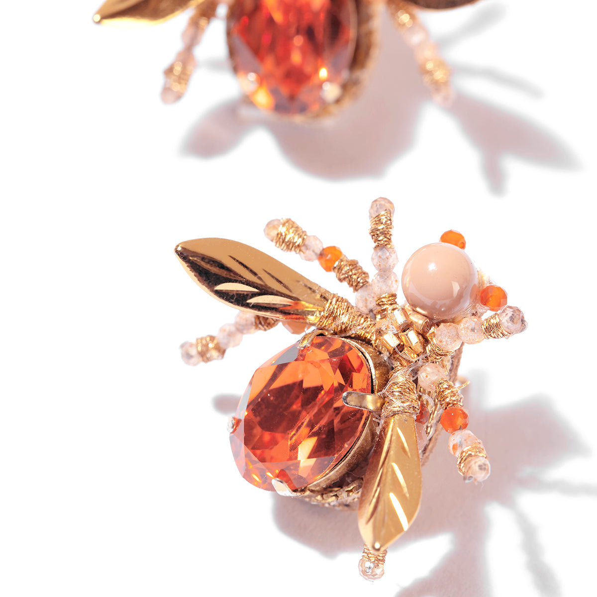 Detail Of Deepa Gurnani Firefly earring