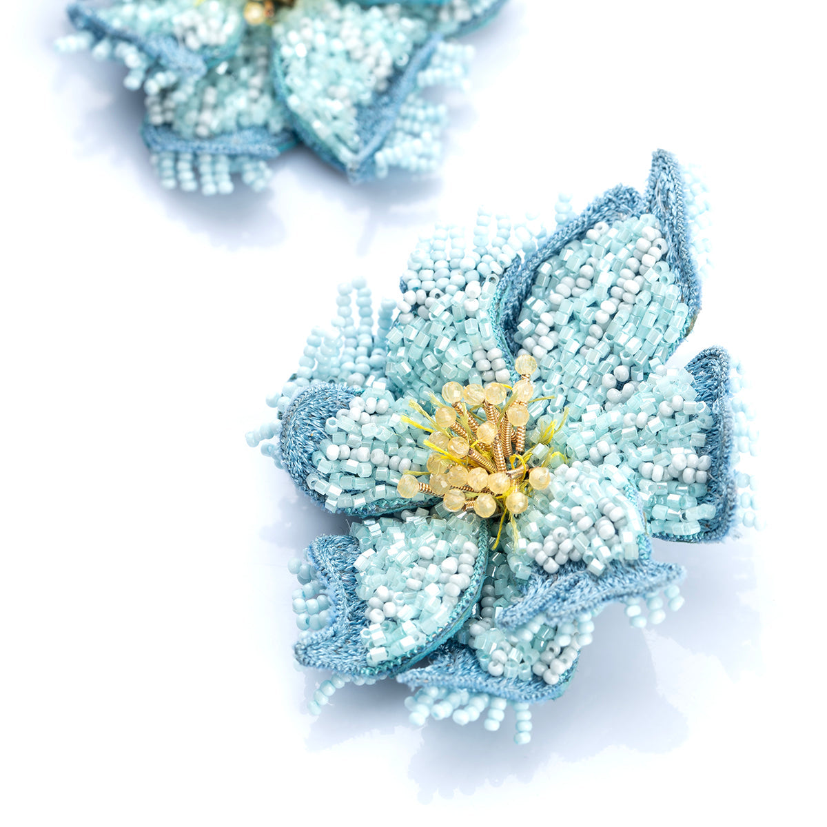 Deepa Gurnani Handmade Turquoise Azealia Earrings