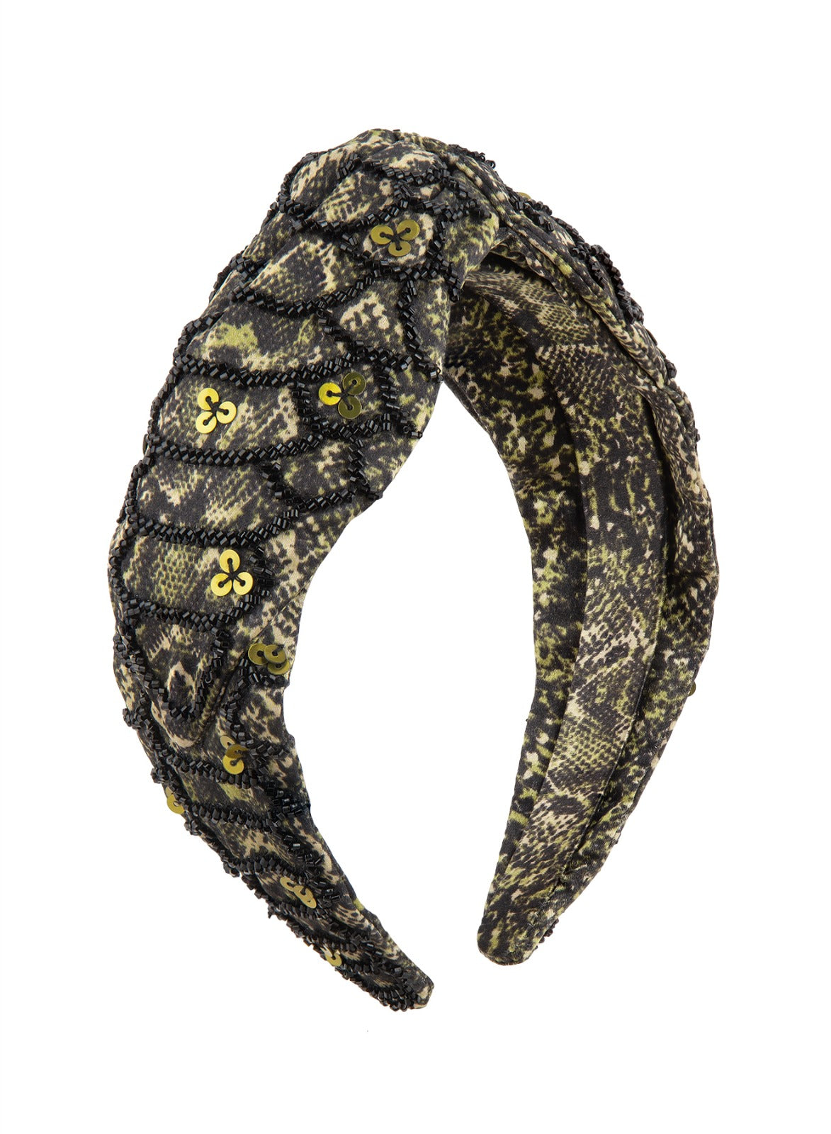 Deepa By Deepa Gurnani Donalie Headband in Olive