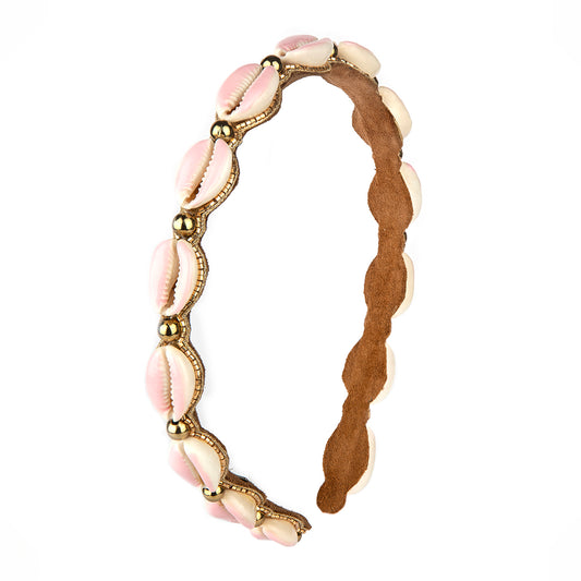 Deepa by Deepa Gurnani handmade Anise headband in pink color