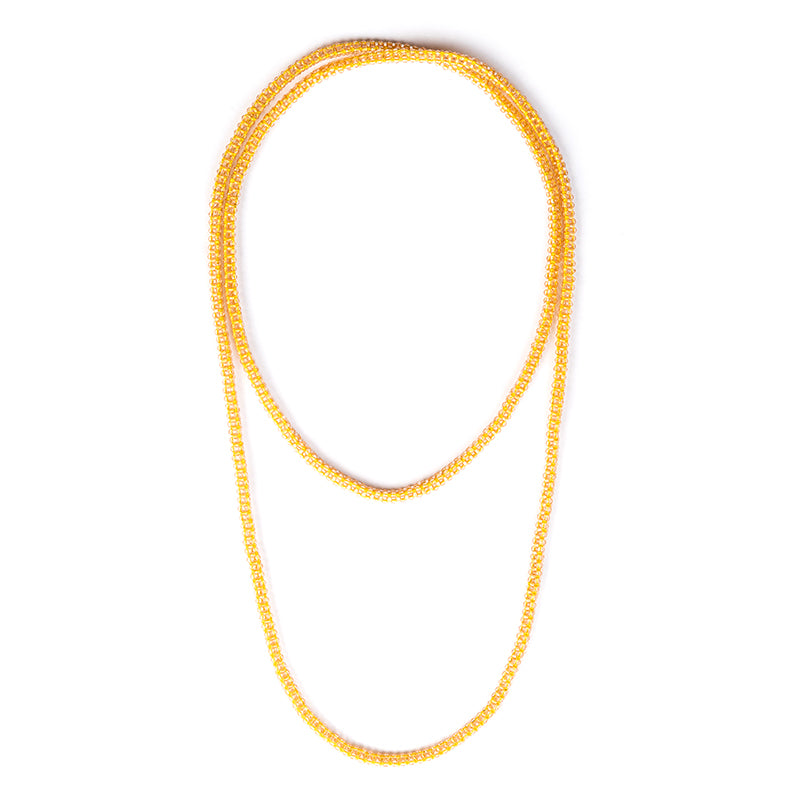 Deepa by Deepa Gurnani Handmade Bethany necklace in Yellow color