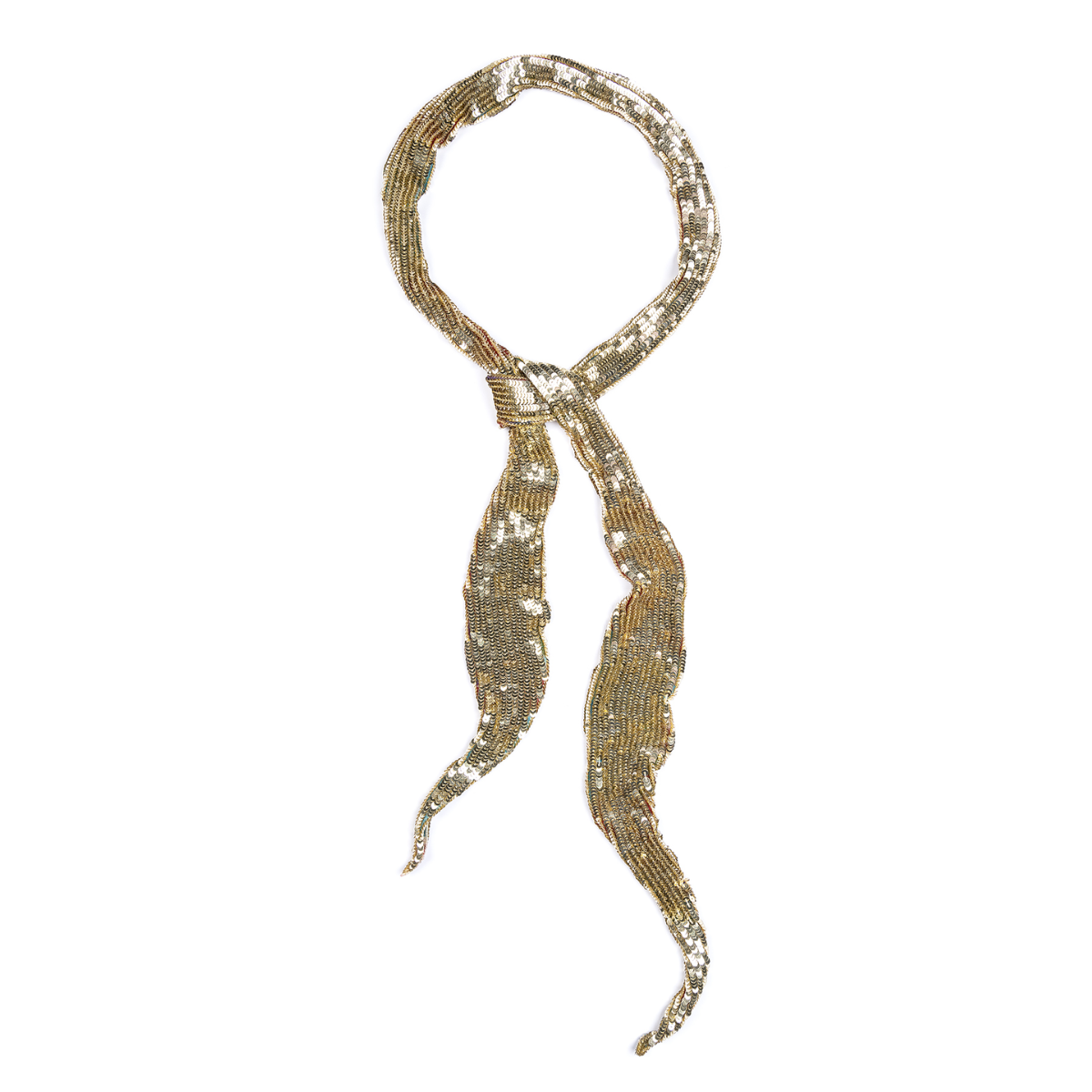 Veronique Sequin Skinny Scarf