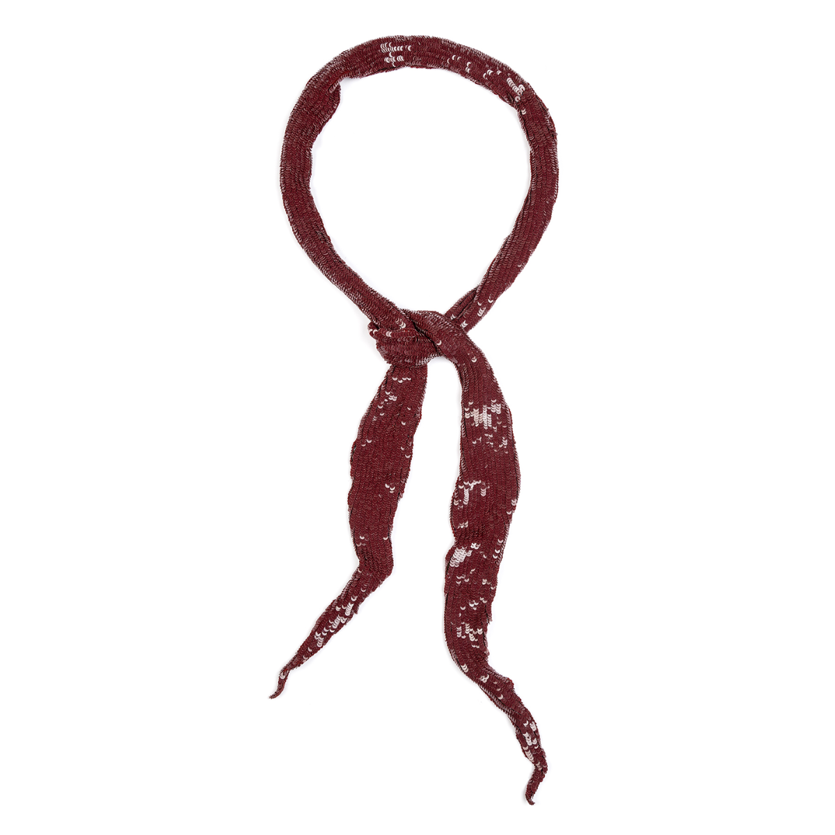 Veronique Sequin Skinny Scarf