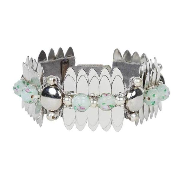 Deepa by Deepa Gurnani Handmade Harlee Bracelet in Silver