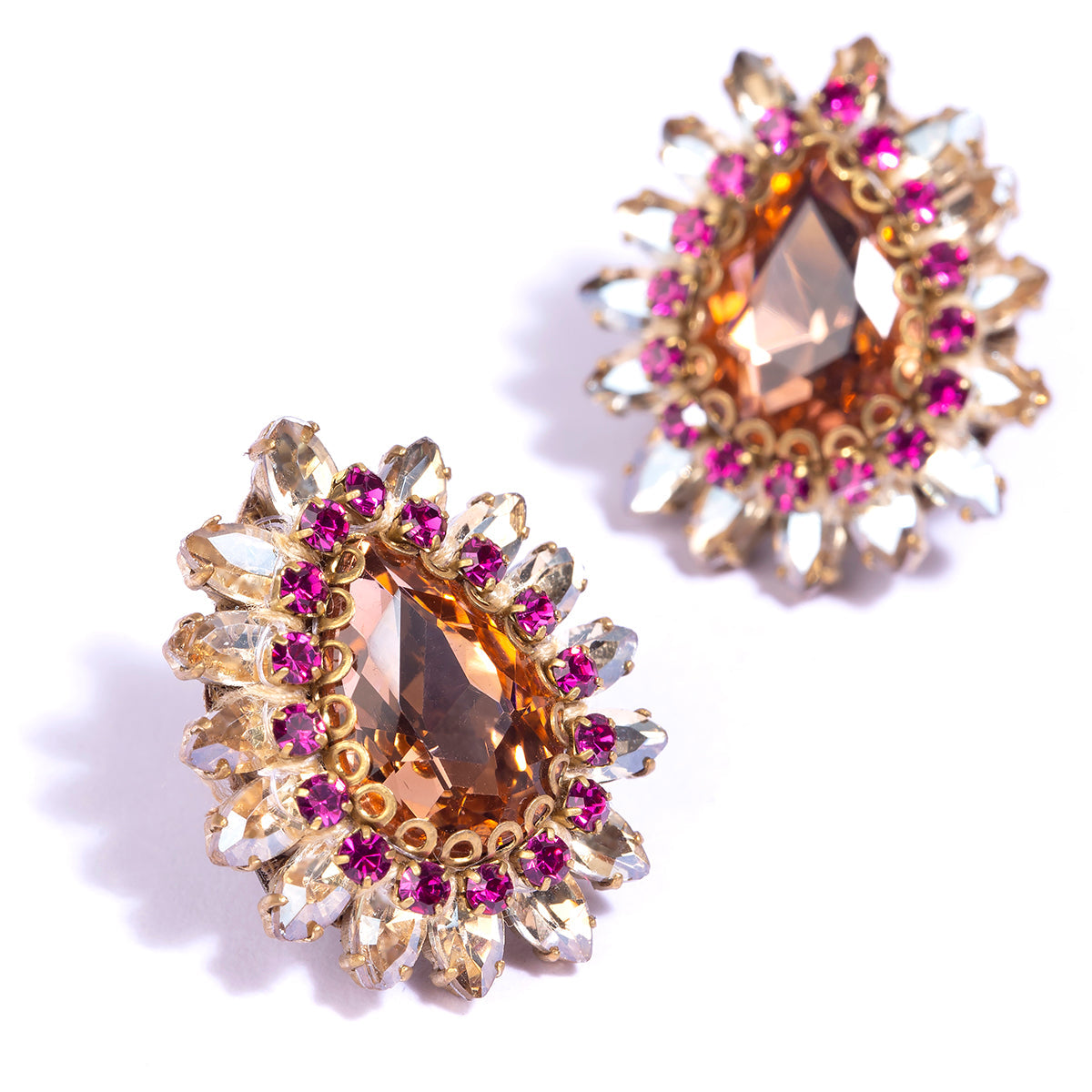 Deepa by Deepa Gurnani Leesha Earrings in Detail View