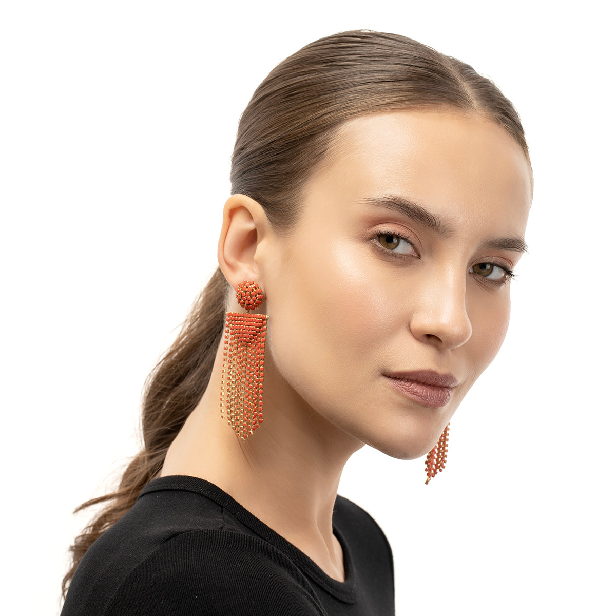 Bauble bar beaded tassel earrings | Beaded tassel earrings, Beaded, Tassel  earrings