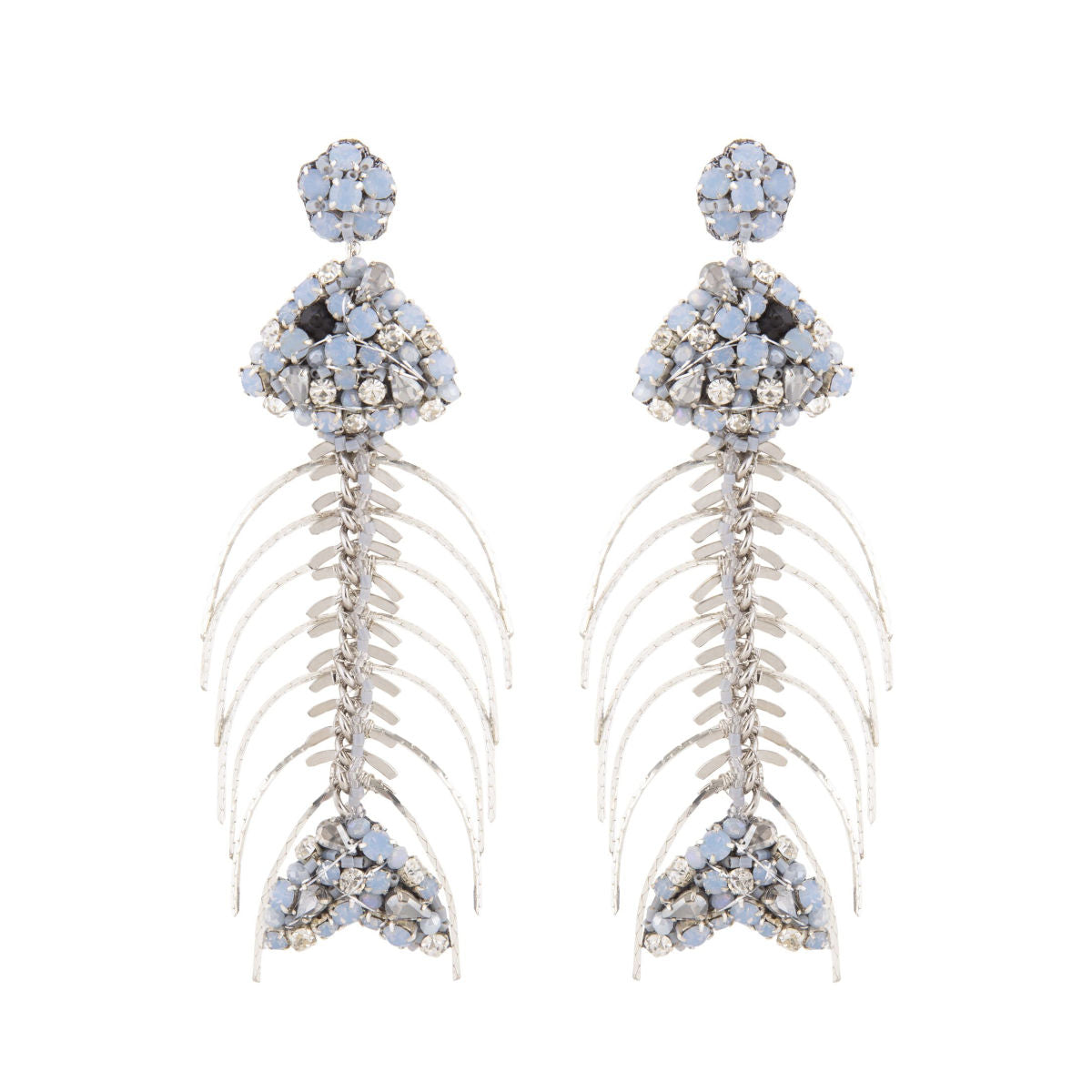 Deepa Gurnani Handmade Fishbone Earrings