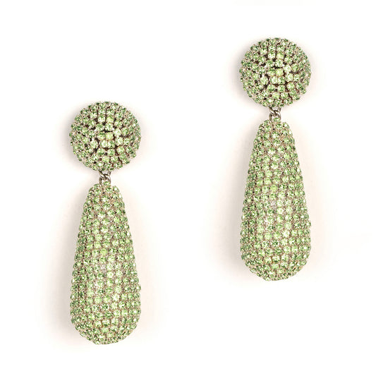 Deepa Gurnani Handmade Mint Emely Earrings