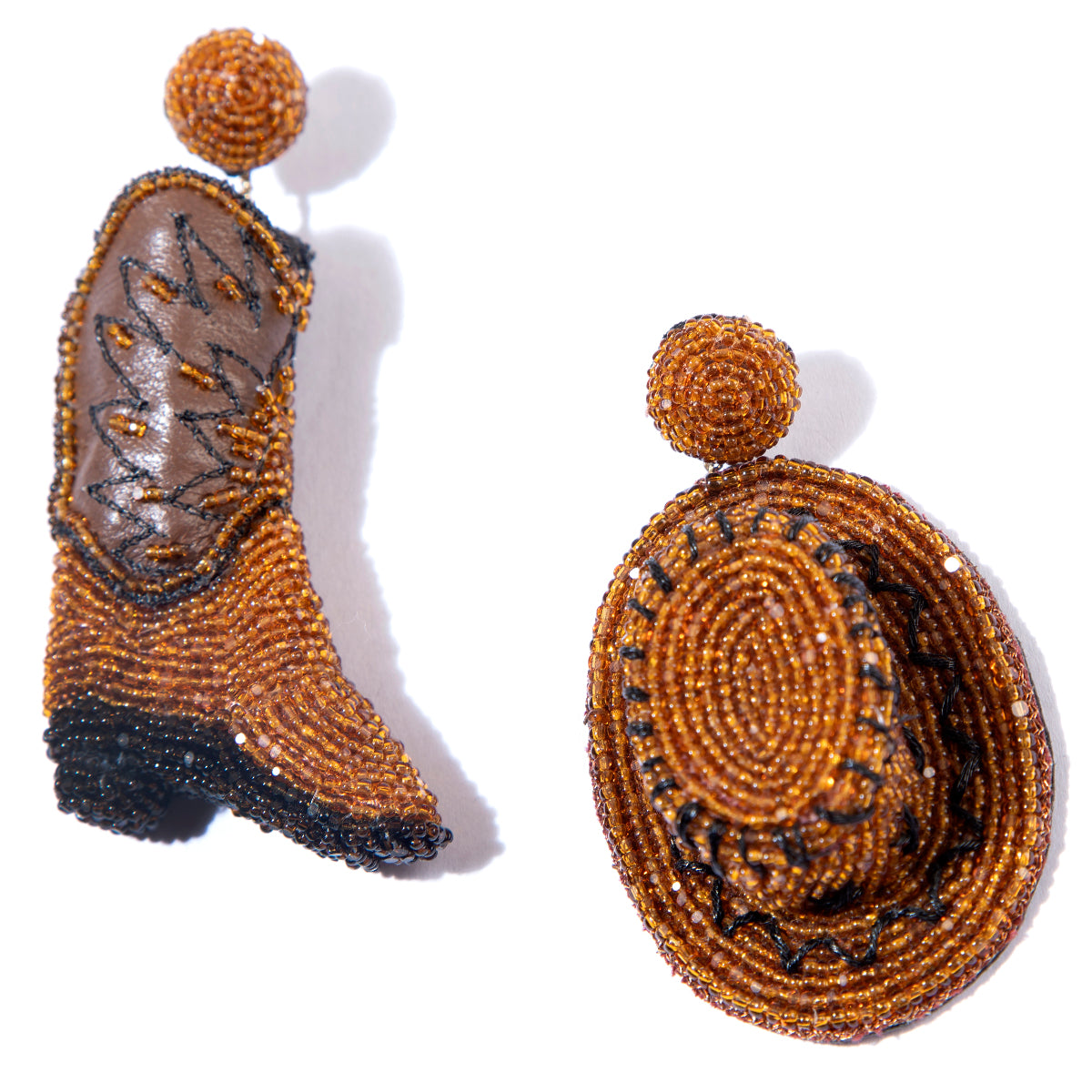 Deepa Gurnani Cowboy Earrings