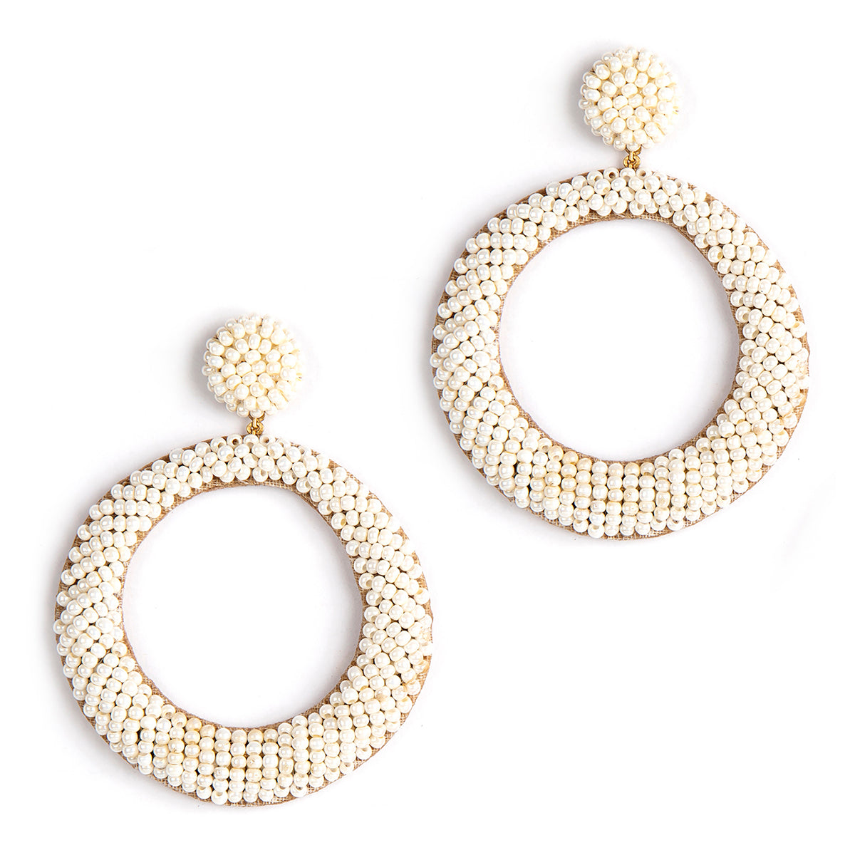 Deepa by Deepa Gurnani Handmade Pearl Asta Earrings