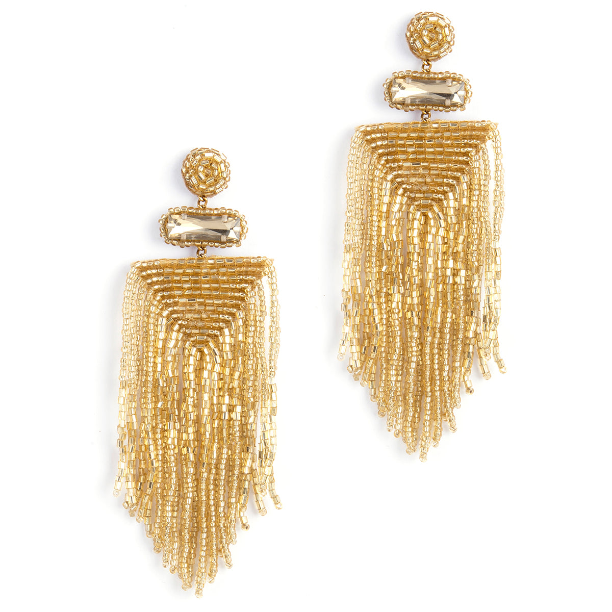 Deepa by Deepa Gurnani Handmade Gold Jody Earrings