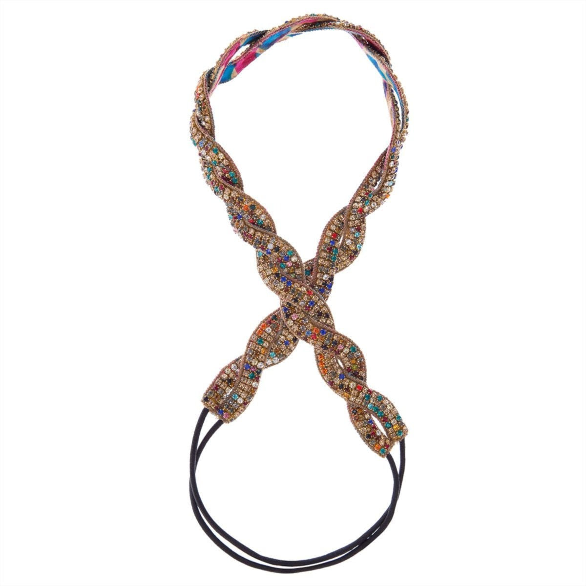 Deepa by Deepa Gurnani Handmade Ashley Headband Multi Color